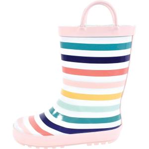 image:imageHudson Baby Unisex Baby Rain BootsSunset Stripe