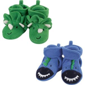 image:imageHudson Baby UnisexBaby Cozy Fleece BootiesSlipper SockBoy Dino