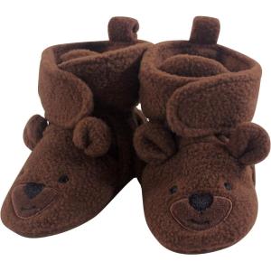 image:imageHudson Baby UnisexBaby Cozy Fleece BootiesSlipper SockBrown Bear