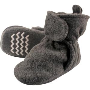 image:imageHudson Baby UnisexBaby Cozy Fleece BootiesSlipper SockDark Gray