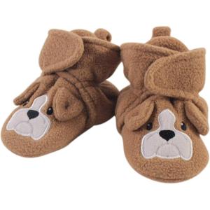 image:imageHudson Baby UnisexBaby Cozy Fleece BootiesSlipper SockDog