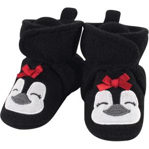 image:imageHudson Baby UnisexBaby Cozy Fleece BootiesSlipper SockGirl Penguin