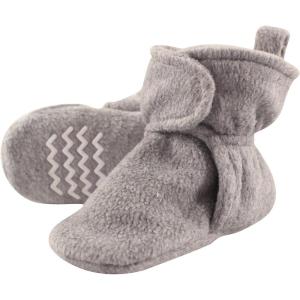 image:imageHudson Baby UnisexBaby Cozy Fleece BootiesSlipper SockHeather Gray