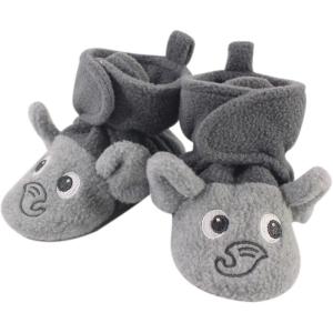 image:imageHudson Baby UnisexBaby Cozy Fleece BootiesSlipper SockHeather Gray Elephant