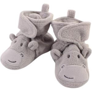 image:imageHudson Baby UnisexBaby Cozy Fleece BootiesSlipper SockHippo