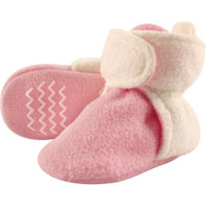 image:imageHudson Baby UnisexBaby Cozy Fleece BootiesSlipper SockLight Pink Cream