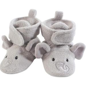 image:imageHudson Baby UnisexBaby Cozy Fleece BootiesSlipper SockNeutral Elephant