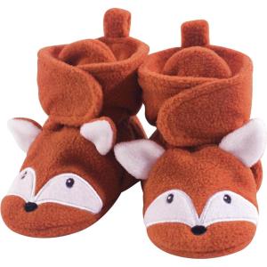 image:imageHudson Baby UnisexBaby Cozy Fleece BootiesSlipper SockOrange Fox