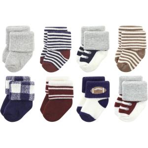 image:imageHudson Baby babygirls Cotton Rich Newborn and Terry SocksFootball