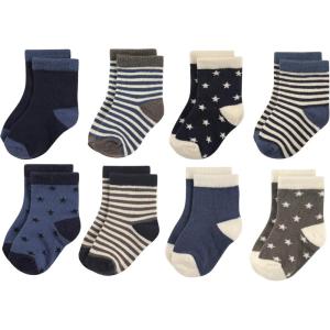 image:imageHudson Baby babygirls Cotton Rich Newborn and Terry SocksStars