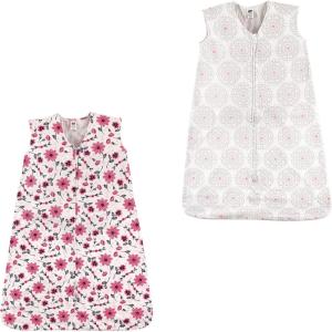 image:imageHudson Baby unisexbaby Cotton Sleeveless Wearable Sleeping Bag Sack BlanketModern Floral Botanical