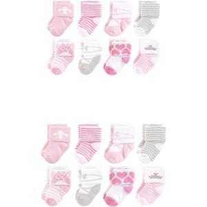 image:imageHudson Baby unisexbaby Grow With Me Cotton Terry SocksRoyal