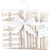 image:imageHudson Baby Cotton Flannel Burp Cloths 10Pack Giraffe One Size