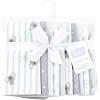 image:imageHudson Baby Cotton Flannel Burp Cloths 10Pack Koala Stripe One Size