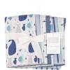 image:imageHudson Baby Cotton Flannel Burp Cloths 10Pack Sea Friends One Size