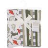 image:imageHudson Baby Cotton Flannel Burp Cloths 12Pack Bundle Multi Color Dino One Size