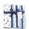 image:imageHudson Baby Cotton Flannel Burp Cloths 12Pack Bundle Sunshine And Sailboats One Size