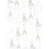 image:imageHudson Baby Cotton Flannel Burp Cloths 4Pack Modern Safari Friends One Size