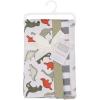 image:imageHudson Baby Cotton Flannel Burp Cloths 4Pack Multi Color Dino One Size
