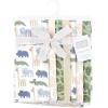image:imageHudson Baby Cotton Flannel Burp Cloths 7Pack Wild Leaf Safari One Size