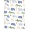 image:imageHudson Baby Cotton Flannel Burp Cloths 7Pack Wild Leaf Safari One Size