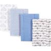 image:imageHudson Baby Cotton Poly Flannel Burp Cloths Multipack Butterflies 8Pack One SizeAirplane 8pack