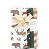 image:imageHudson Baby Cotton Poly Flannel Burp Cloths Multipack Butterflies 8Pack One SizeAnimal Adventure 8pack