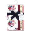 image:imageHudson Baby Cotton Poly Flannel Burp Cloths Multipack Butterflies 8Pack One SizeBlush Navy Floral 8pack