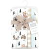 image:imageHudson Baby Cotton Poly Flannel Burp Cloths Multipack Butterflies 8Pack One SizeBoy Woodland Pals 8pack