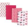 image:imageHudson Baby Cotton Poly Flannel Burp Cloths Multipack Butterflies 8Pack One SizeButterflies 8pack