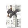image:imageHudson Baby Cotton Poly Flannel Burp Cloths Multipack Butterflies 8Pack One SizeFarm Friends Cream 8pack