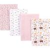 image:imageHudson Baby Cotton Poly Flannel Burp Cloths Multipack Butterflies 8Pack One SizeGirl Pinecone 8pack