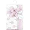 image:imageHudson Baby Cotton Poly Flannel Burp Cloths Multipack Butterflies 8Pack One SizeLilac Elephants 8pack