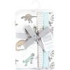 image:imageHudson Baby Cotton Poly Flannel Burp Cloths Multipack Butterflies 8Pack One SizeNeutral Dino World 8pack