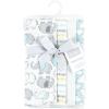 image:imageHudson Baby Cotton Poly Flannel Burp Cloths Multipack Butterflies 8Pack One SizeNeutral New Elephant 8pack