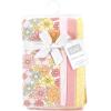 image:imageHudson Baby Cotton Poly Flannel Burp Cloths Multipack Butterflies 8Pack One SizePeace Love Flowers 8pack