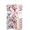 image:imageHudson Baby Cotton Poly Flannel Burp Cloths Multipack Butterflies 8Pack One SizePink Blue Pretty Floral 8pack