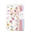 image:imageHudson Baby Cotton Poly Flannel Burp Cloths Multipack Butterflies 8Pack One SizeSoft Painted Floral 8pack