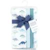 image:imageHudson Baby Cotton Poly Flannel Burp Cloths Multipack Butterflies 8Pack One SizeSoft Teal Dino 8pack