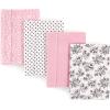image:imageHudson Baby Cotton Poly Flannel Burp Cloths Multipack Butterflies 8Pack One SizeToile 8pack