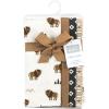image:imageHudson Baby Cotton Poly Flannel Burp Cloths Multipack Butterflies 8Pack One SizeWild Buffalo 8pack