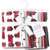 image:imageHudson Baby Infant Boys Cotton Flannel Burp Cloths 10Pack Fire Truck One Size