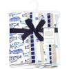 image:imageHudson Baby Infant Boys Cotton Flannel Burp Cloths 12Pack Bundle Born To Fly One Size