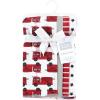 image:imageHudson Baby Infant Boys Cotton Flannel Burp Cloths 4Pack Fire Truck One Size