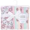 image:imageHudson Baby Infant Girls Cotton Flannel Burp Cloths 10Pack Pink Mint Floral One Size