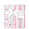 image:imageHudson Baby Infant Girls Cotton Flannel Burp Cloths 12Pack Bundle Pink Daisies One Size