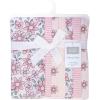image:imageHudson Baby Infant Girls Cotton Flannel Burp Cloths 7Pack Pink Mint Floral One Size