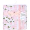 image:imageHudson Baby Infant Girls Cotton Flannel Burp Cloths 7Pack Pink Peony One Size