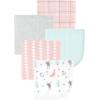 image:imageHudson Baby Unisex Baby Animal Hooded Towel 3pk and 15 Washcloths Girl Woodland One SizeGirl Woodland