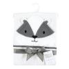 image:imageHudson Baby Unisex Baby Cotton Animal Face Hooded Towel Brown Gingham Puppy One SizeBadger
